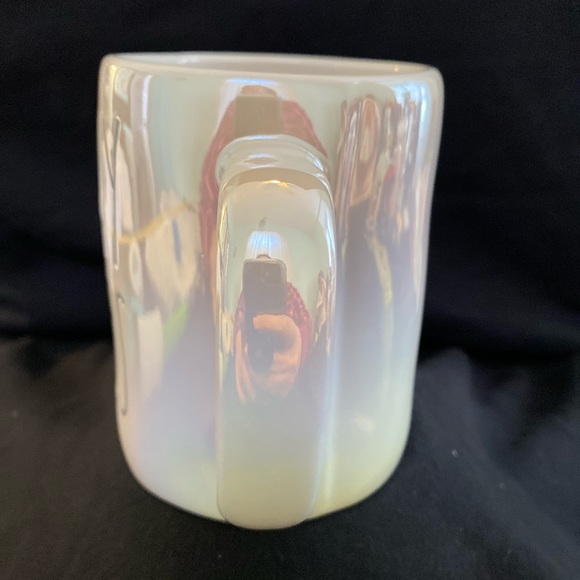 🆕Rae Dunn BUNNY KISSES Iridescent Ceramic Mug - Picture 3 of 7